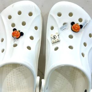 Halloween Pumpkin 🎃 and Ghost 👻 Mickey Mouse Jibbitz Walt Disney World 2006-08